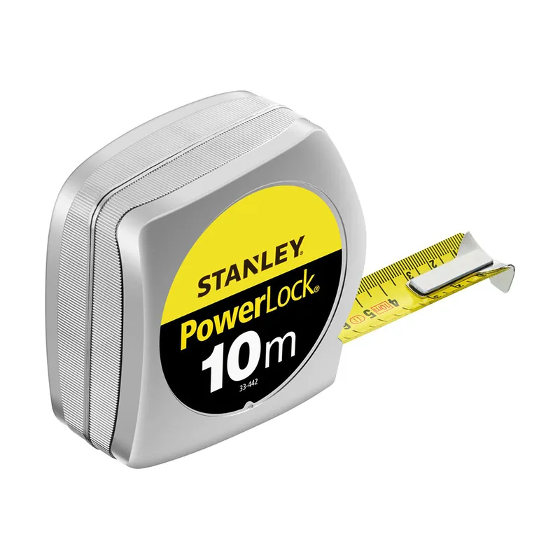 Stanley Métrica Powerlock Cinta 10Mx25Mm Clásica