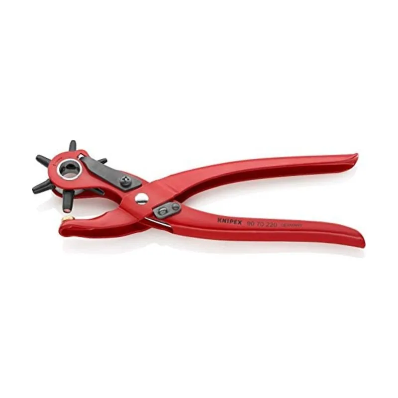 Knipex Sacabocados de revolver recubierto de pintura pulverizada