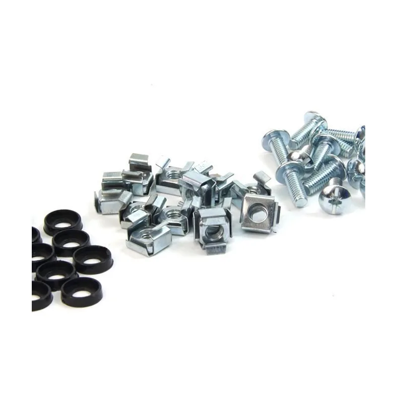 Pepegreen powergreen RAC-00006-ME Tuercas y Tornillos Metálicos para Rack
