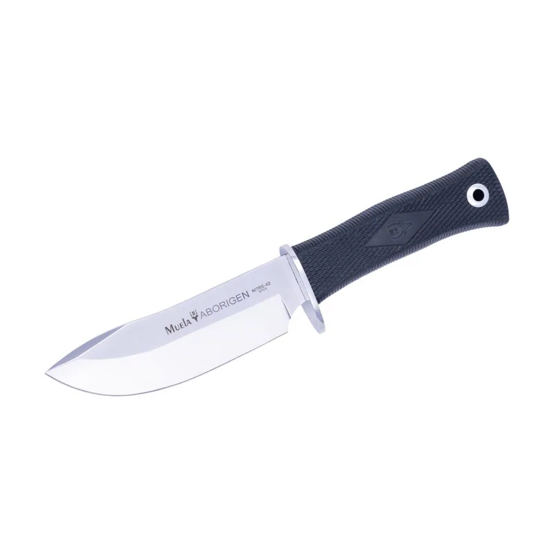 Electropolis Cuchillo enterizo de caza presentado por la casa Muela