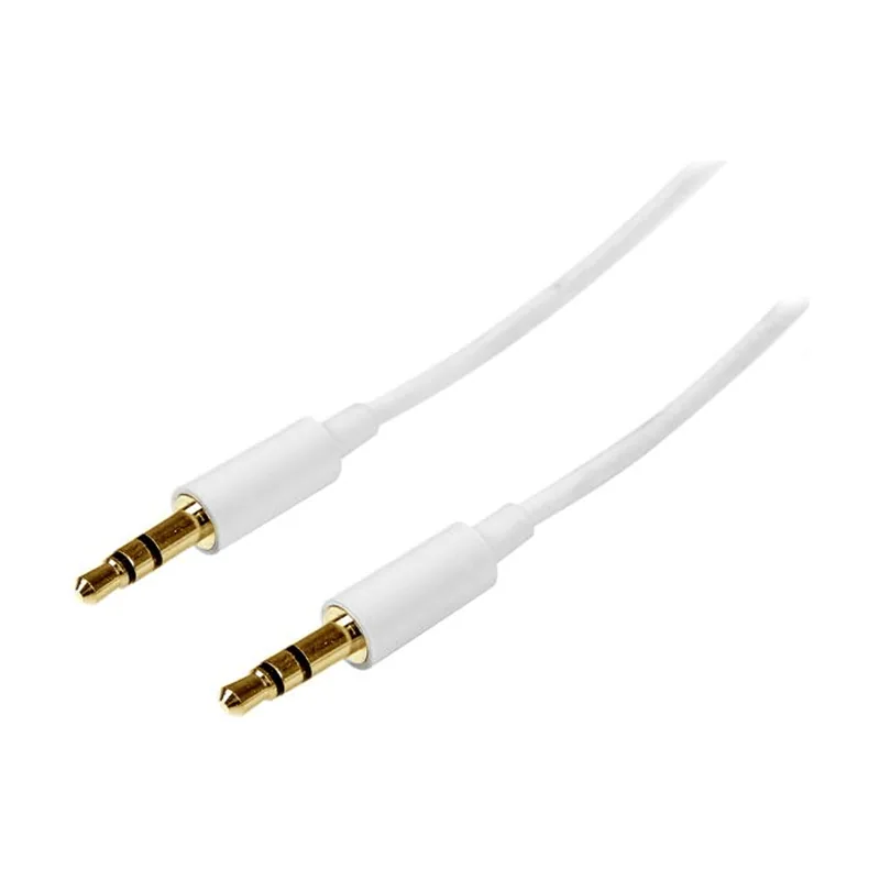 Startech StarTech.com Cable de 2 metros Delgado de Audio Estéreo Mini Jack