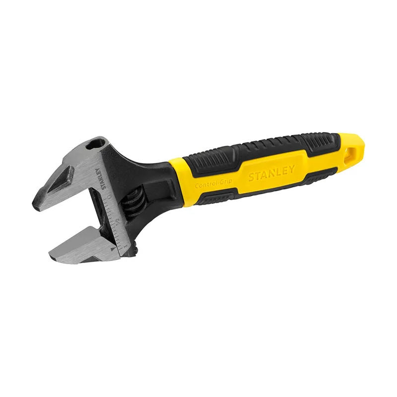Stanley Llave ajustable bimaterial 6 pulg