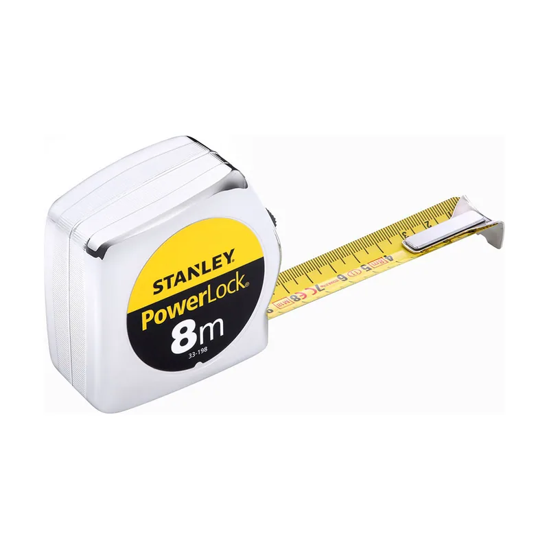 Stanley Flexómetro powerlock classic 8m x 25mm 0-33-198
