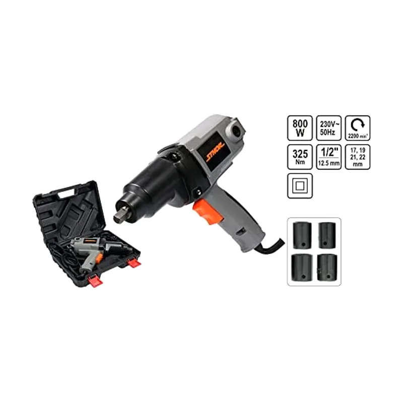 Sthor 57091 destornillador eléctrico y llave de impacto