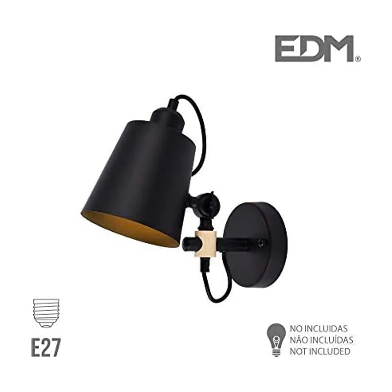 EDM Aplique Pared Industrial e27