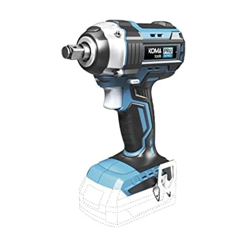 Koma tools Llave DE Impacto 20V SIN Bateria Cargador 16x23,5cm PRO Series Battery