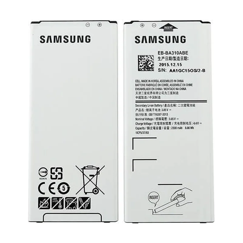 Samsung Batería para galaxy a3 2016 eb-ba310abe