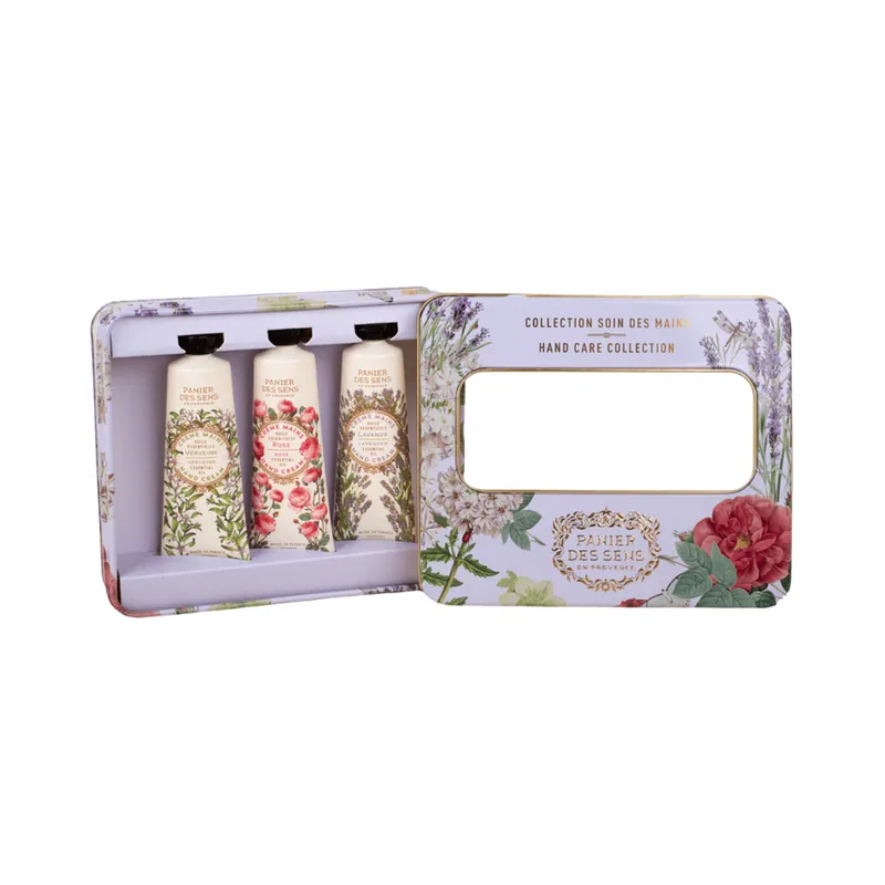 Panier Pack Metálico Essentielles Cremas De Manos 3x30 Ml
