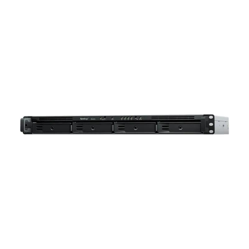 Synology RackStation RS422+ servidor de almacenamiento NAS Bastidor 1U Ethernet Negro R1600