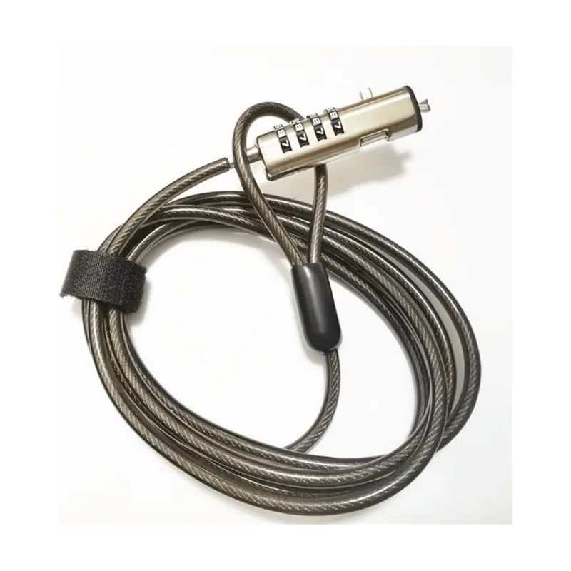 Nilox Cable Seguridad Para Portatil Combinacion Conexion Nano 1-9M