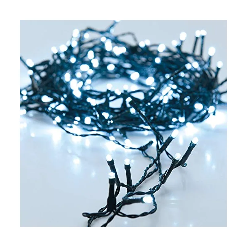 BigBuy Christmas Edp 71325 Guirnalda A Pilas Cable Verde 24