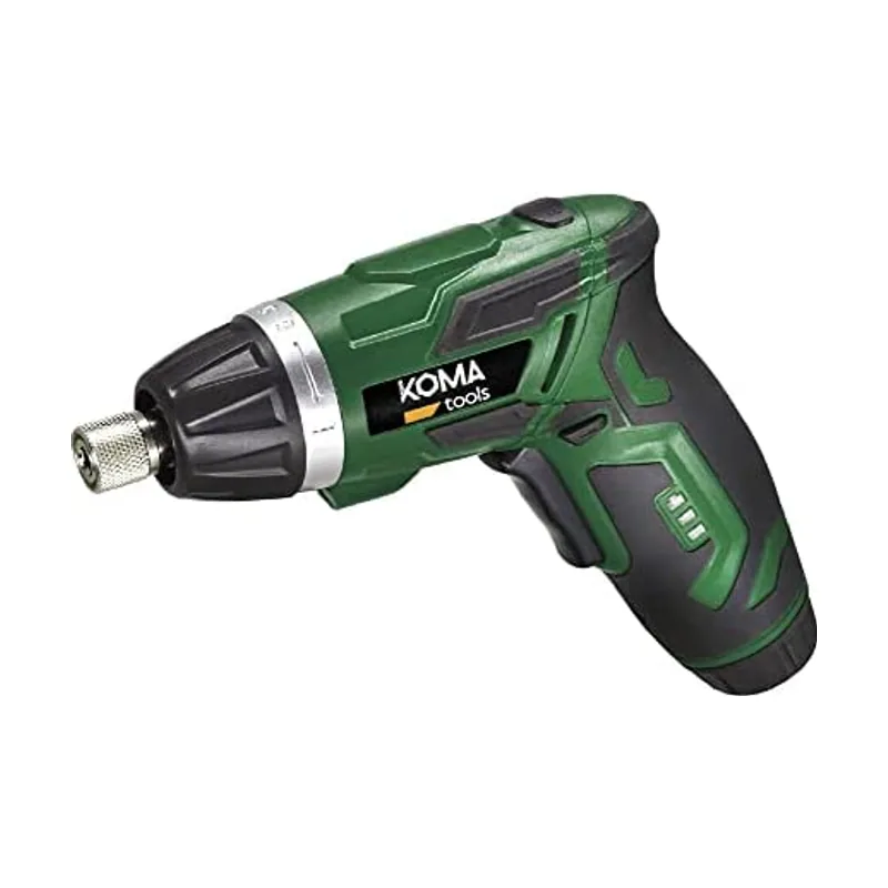 Koma tools S.of. atornillador a bateria reversible 3,6v litio 1300ma con 53 accesorios 17,5x14,8cm