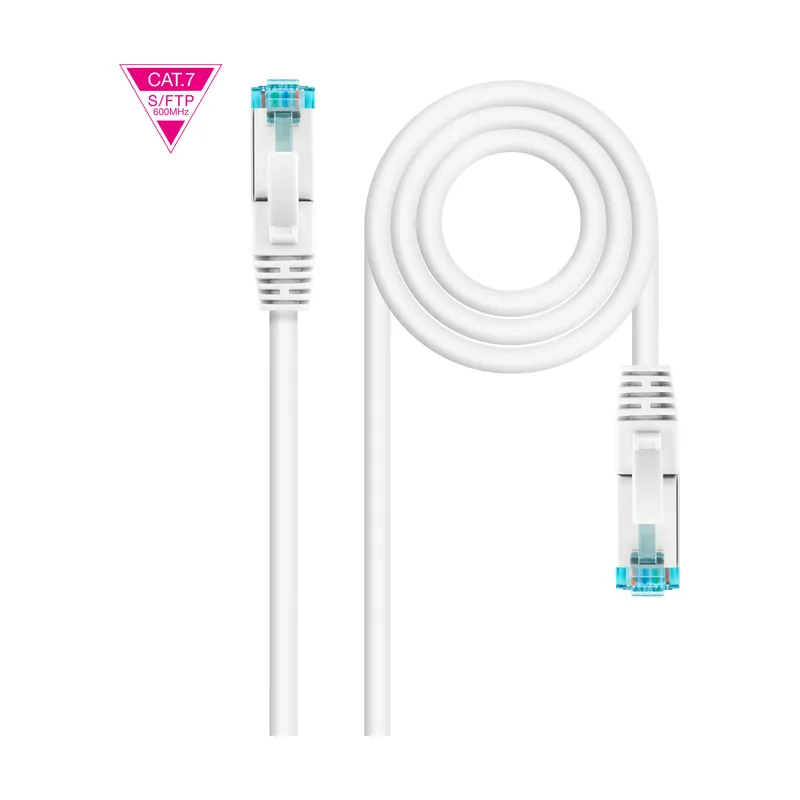Nanocable Cable de Red Cat.7 600MHZ LSZH SFTP PIMF AWG26