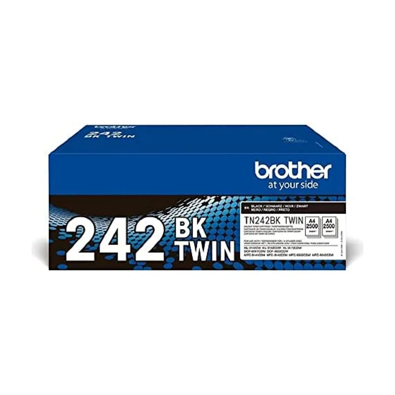 Brother TN-242BKTWIN cartucho de tóner 2 pieza s