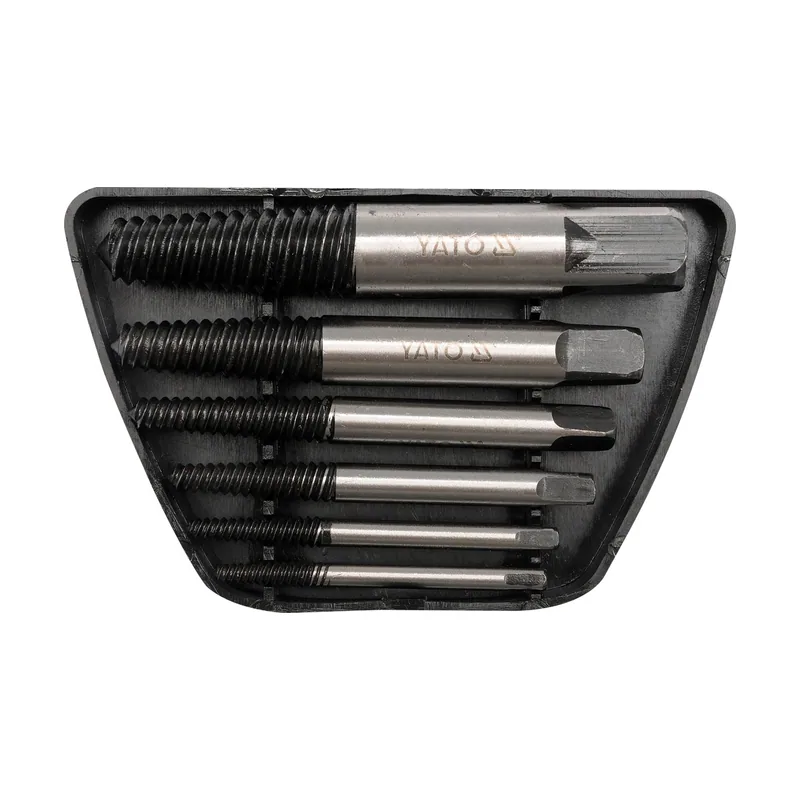 Yato YT-0590 extractor de tornillo y perno 6 pieza s Juego