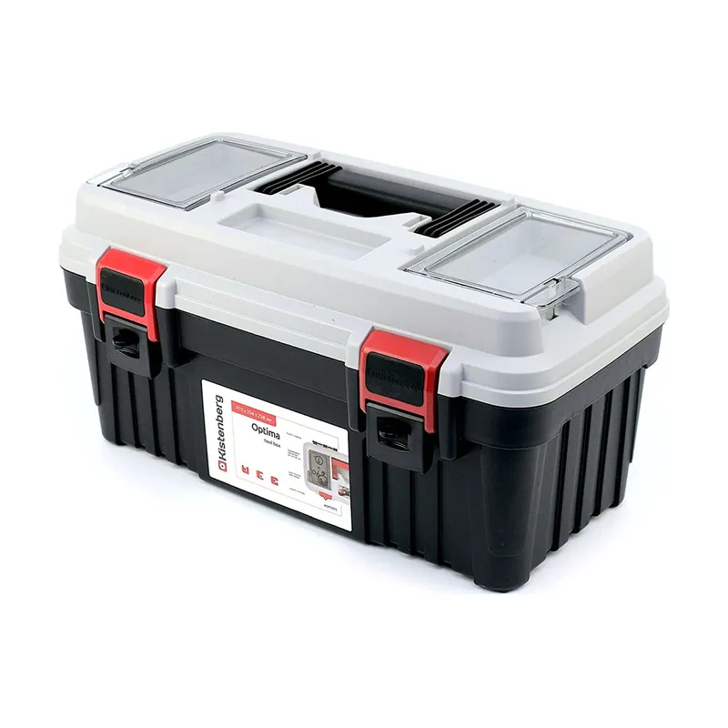 Prosperplast Caja de herramientas con portaherramientas