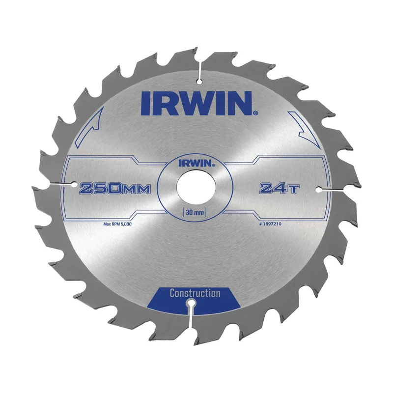 Irwin Disco sierra circular 250mm/24t mesa+inglete