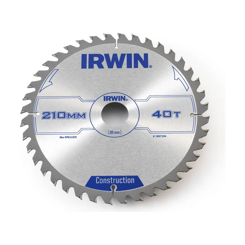 Irwin Disco sierra circular 210mm/40t