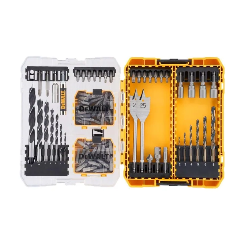 DeWalt Juego de 100 Piezas de Accesorios y Brocas para Taladro Atornillador