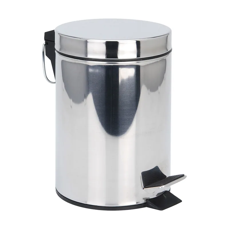 Basics EDP Pedalbin Cubo Pedal Inoxidable 3 litros