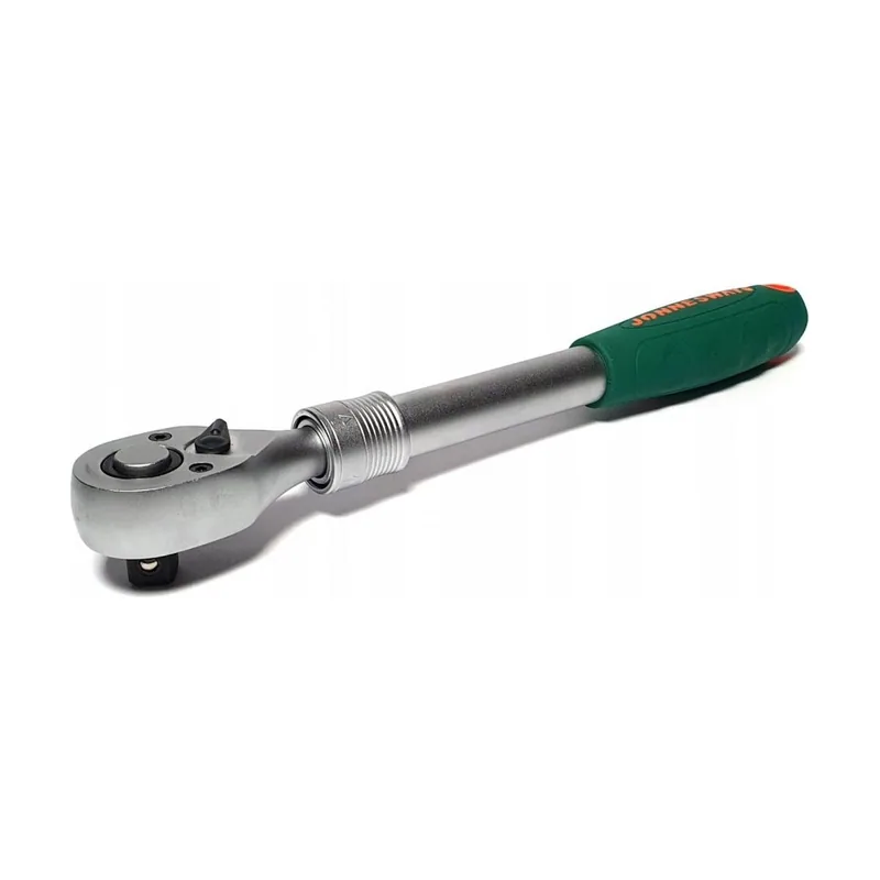 Herramienta manual, Jonnesway, R5104, para mecánica y mantenimiento, carraca 1/2", mango telescópico, ergonómico, resistente y de alta precisión