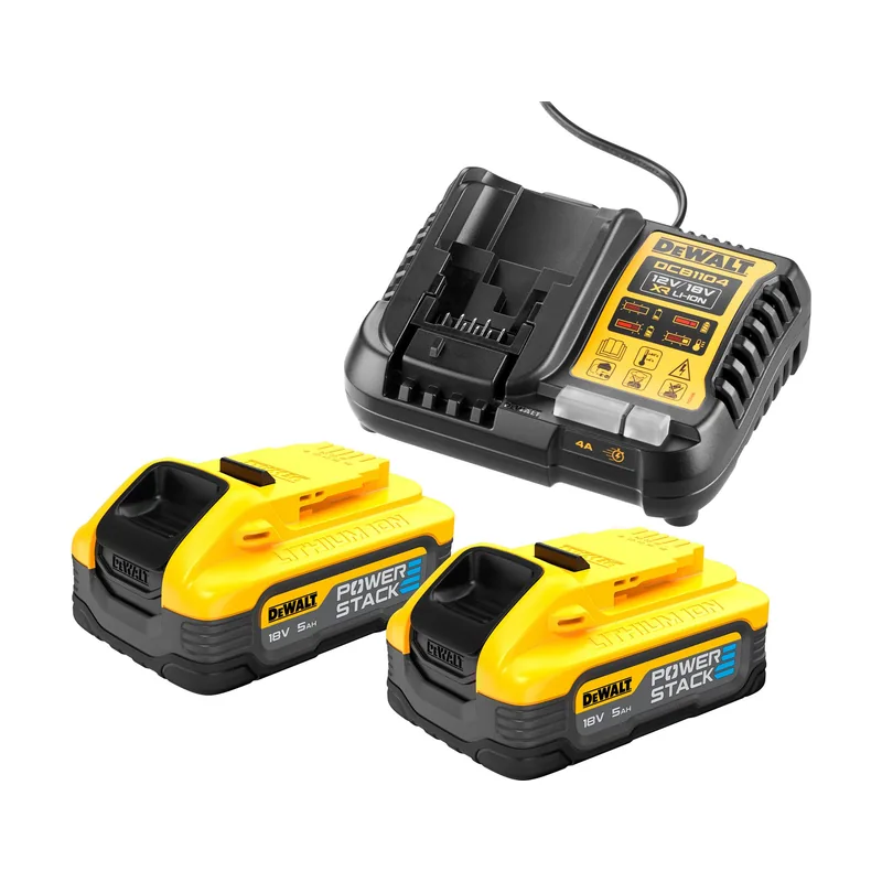 DeWalt DCB1104H2-QW PowerStack Starter Kit