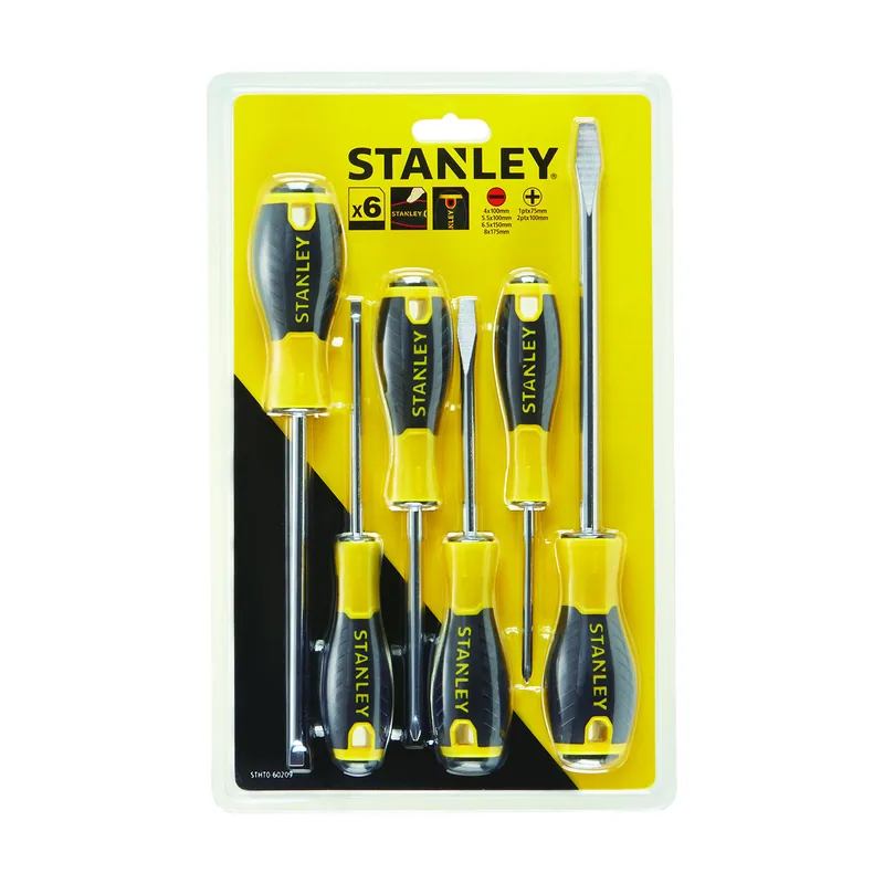 Stanley Juego de 6 destornilladores
