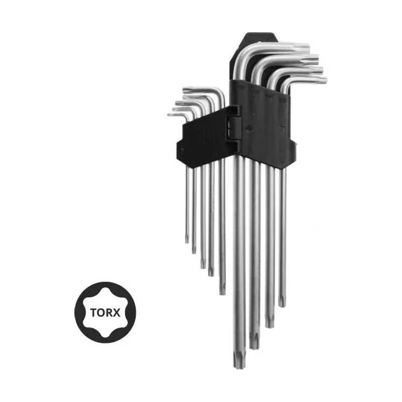 Awtools Juego de llaves Torx largas