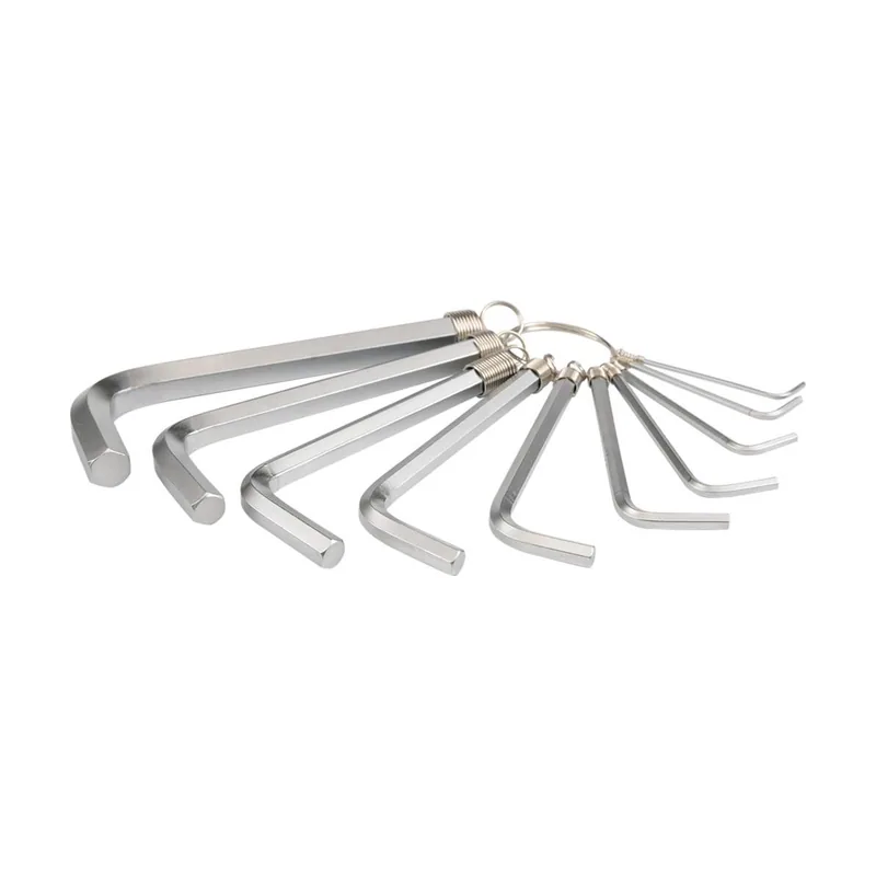 Yato YT-0504 llave hexagonal Juego de llaves allen Métrico 10 pieza s