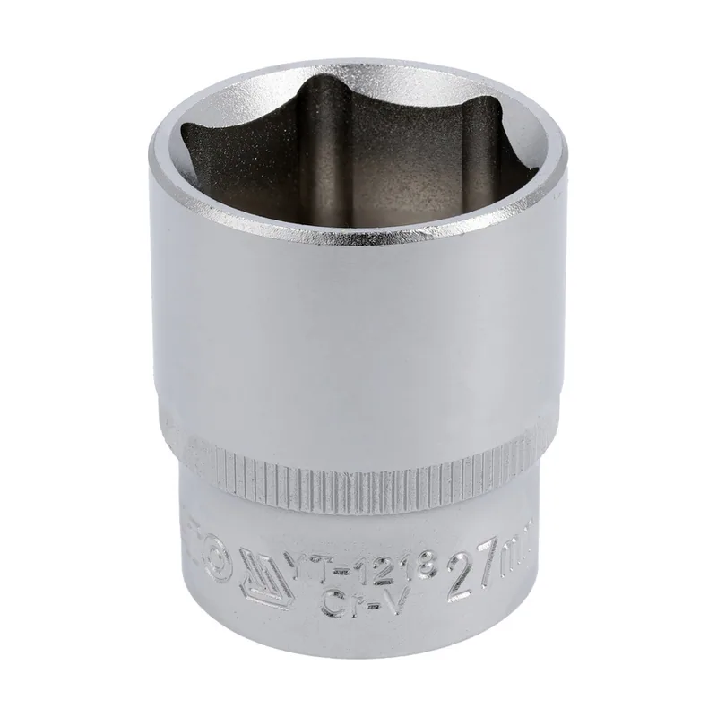 Yato YT-1218-27mm casquillo de 1/2 "6 pt cv regulares