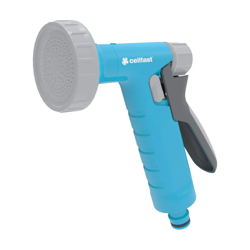 Cellfast Pistola De Riego Aspersor De Césped Para Césped Flores Plantas Safetouch System Shower 2 cellPRO
