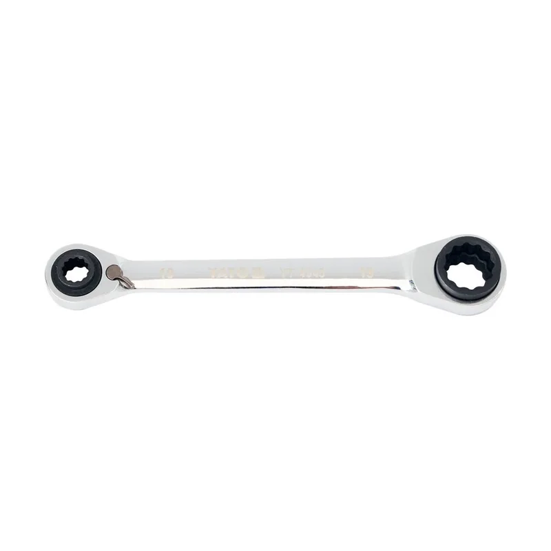 Yato YT-4945 llave estrella Acero cromo vanadio Acero inoxidable 10,13,17,19 mm 200 mm