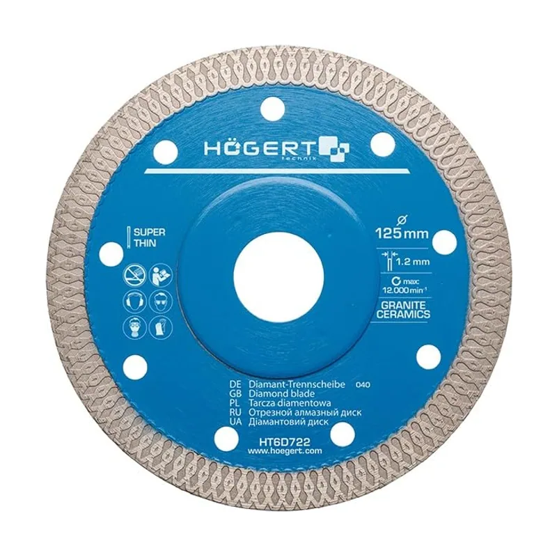 Gtv Hogert Technik Disco lija amolador angular HT6D722