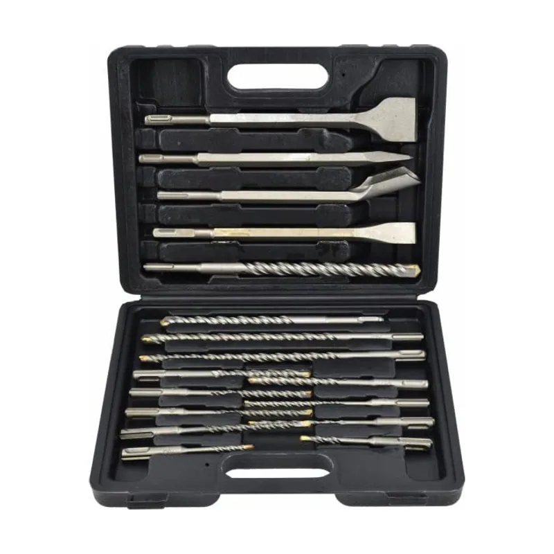 Awtools Set de Dłutas y Brocas SDS+ 17 piezas