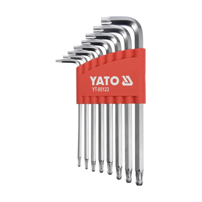 Yato Lot de clés Allen Torx 8