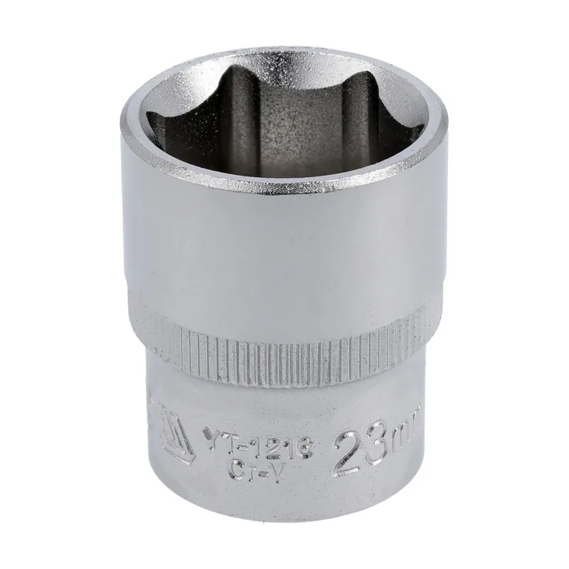 Yato YT-1216-23mm casquillo de 1/2 "6 pt cv regulares