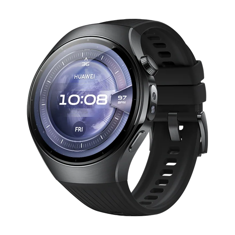 Huawei WATCH 5 Negro Fluoroelastómero/Caja de Acero Inoxidable/Llamadas Conexión