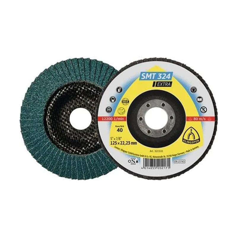 Klingspor 321512 SMT 324 Discos de Láminas Abrasivos