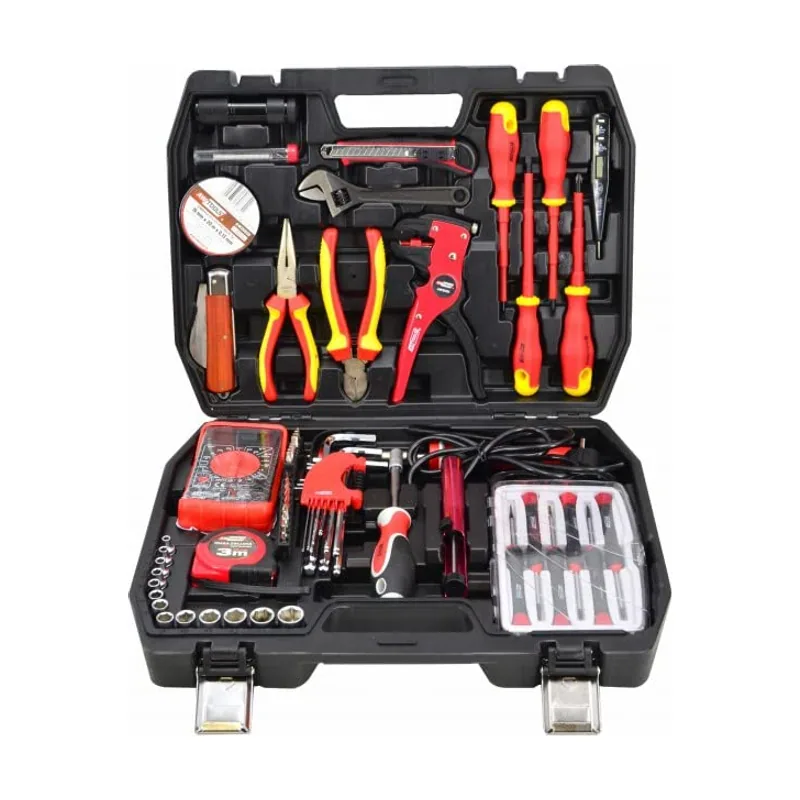 Awtools Juego de herramientas eléctricas 68 piezas