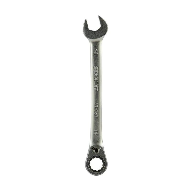 Stanley klucz plasko-oczkowy z grzechotka 14mm