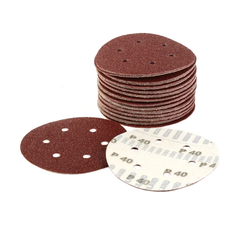 Klingspor 50 x Discos de lija ps18ek 150 mm grano 40 de velcro gancho y bucle