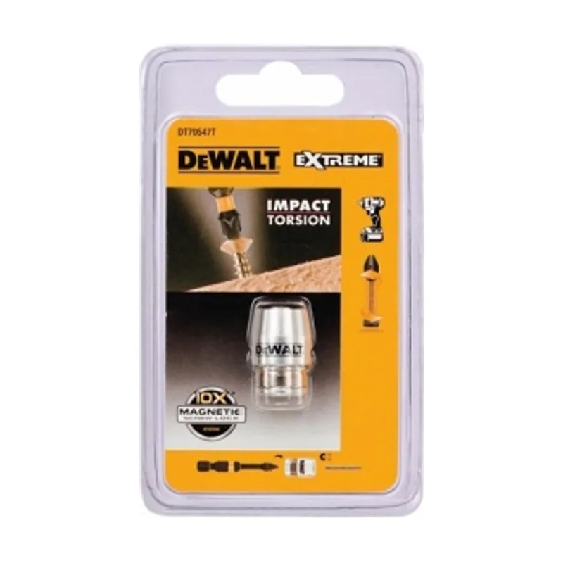 DeWalt DT70547T-QZ soporte para puntas de destornillador Acero 1 pieza s