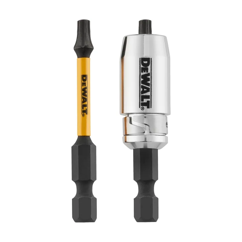 Stanley DeWALT DT70537T-QZ PuntasT20 x 2 50 mm Adaptador Magnético con Bloqueo