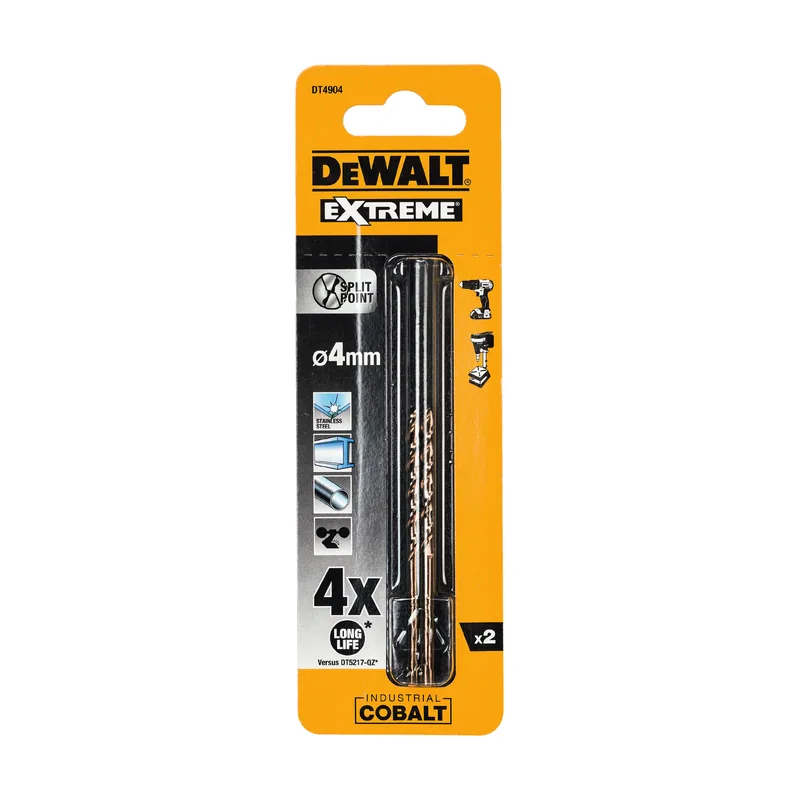 Stanley DeWALT DT4904-QZ broca helicoidal 2 pieza s
