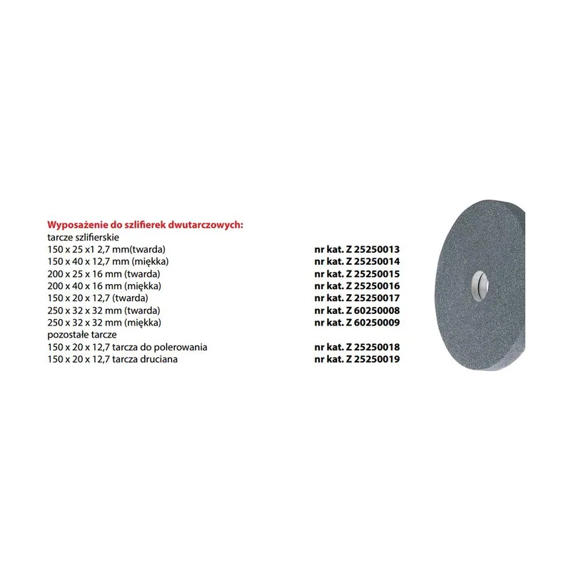Proma Rueda de Pulido 150x25x12.7mm