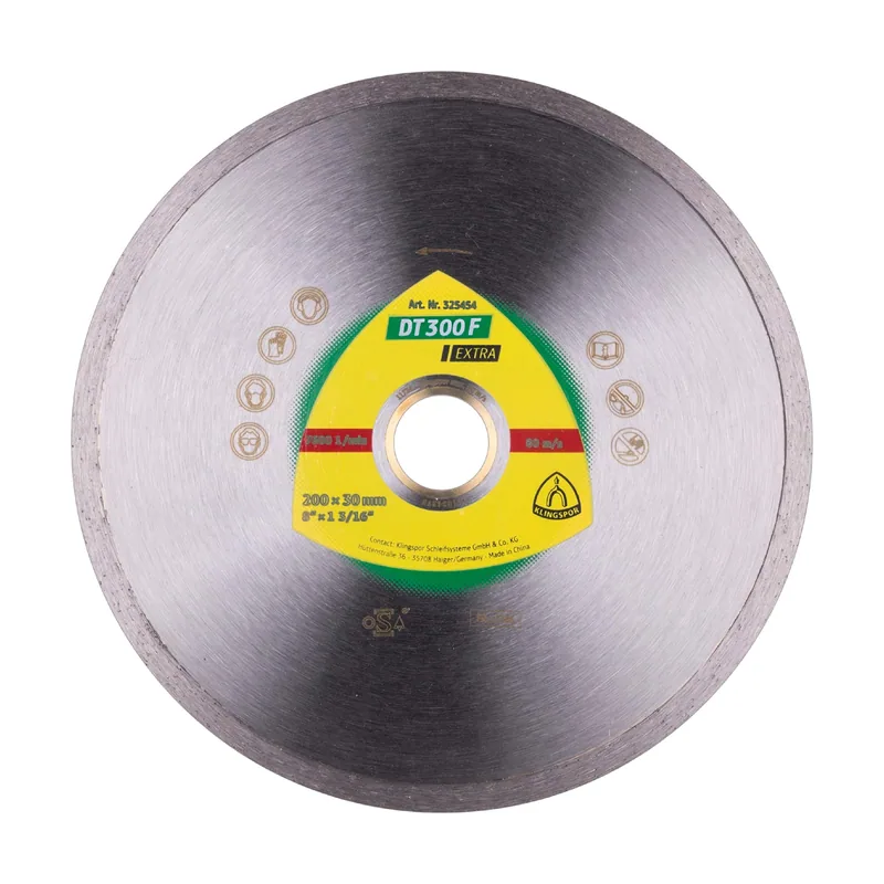 Klingspor 325454 Discos de Corte Diamantados para Sierras de Mesa