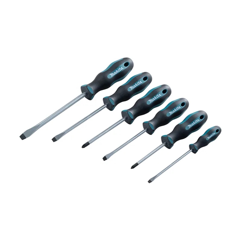 Makita Juego de destornilladores de precisión de 6 piezas E-10512
