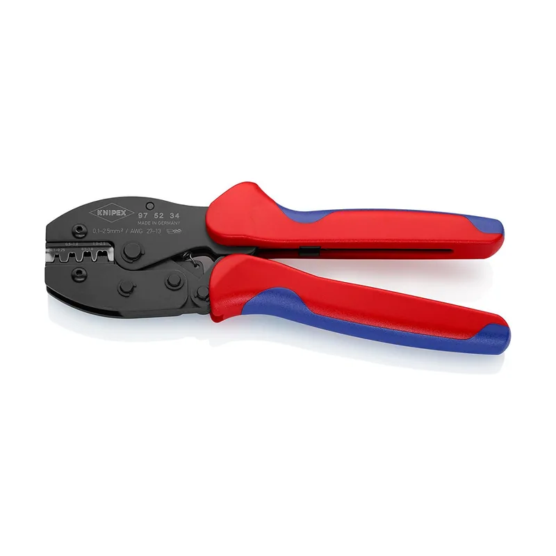 Knipex PreciForce® Alicate para crimpar terminales bruñido