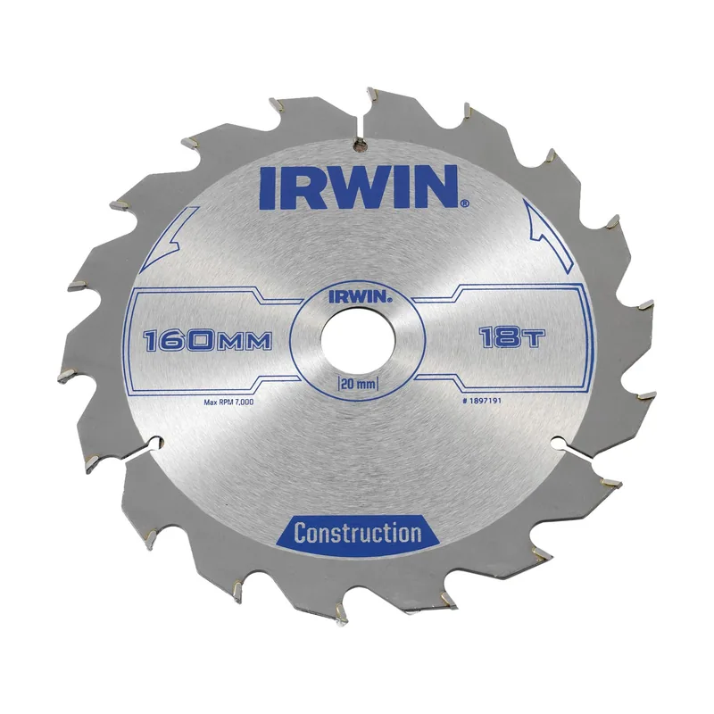 Irwin Disco sierra circular 160mm/18t