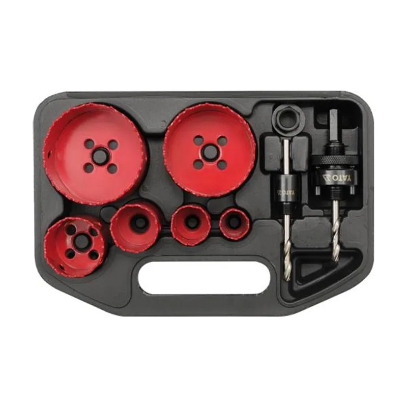 Yato YT-3380-9pcs kit agujero de sierra de electricista